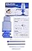 Improved Generation Dolphin Water Bottle Pump with 4 Tubes Fits Most 2 to 6 Gallon Cooler Excluding Glass (NO BPA)