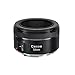 Canon EF 50mm f/1.8 STM Standard Prime Lens with Essentials Bundle Including: 49mm UV Filter, Padded Lens Pouch, Lens Cap Keeper, and Lens Cleaning Pen
