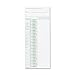 Acroprint 09-6103-080 Time Card for ATT310 Time Recorder, Pack of 200 Time Clock