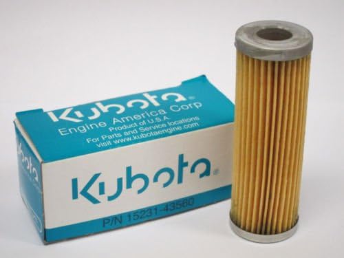 New OEM Kubota Fuel Filter 15231-43560 for G4200 G5200 G6200 B1550 B1550HST B20