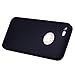 Alkax for iPhone 5S Case, Slim Thin Protective Cover Soft Rubber Flexible TPU Fashion Design Shockproof Bumper Silicone Case for Apple iPhone 5S 5 SE + Stylus (Black)
