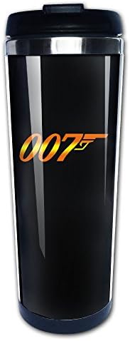 007 Gun James Bond Travel Mugs Stainless Steel Coffee Cup