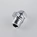 Shower Flow Control Valves Shower Head Shut-Off Valve Solid Brass, Shower Head Flow Contral and Shut OFF Valve for Shower Head, Hand Shower, or Bidet Sprayer Chrome P01 1207