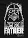Official Star Wars Dad Shirt I Am Your Father Darth Vader T-Shirt Large Black