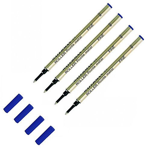 Brand New. Waterman Ink Roller Refill, 4, blau | fine, 1