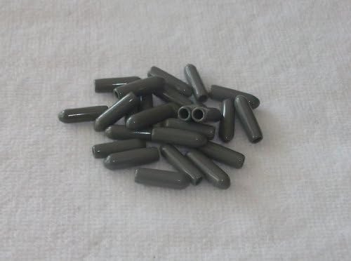 25 Dishwasher Rack TINE Repair Caps - (Dk. GREY)