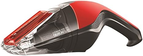 Dirt DevilQuickFlip Bagless Black, Red – Vacuum Cleaner (Dry, Filtered, Bagless, 0.34 L, Black, Red, Battery)