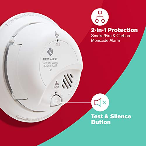 FIRST ALERT BRK SC9120FF Hardwired Smoke and Carbon Monoxide (CO