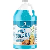 Bastion Foaming Antibacterial Hand Soap Refill – Pina Colada Scent, 1 Gallon (128 oz) – Bulk Moisturizing Hand Wash for Home, Office, Kitchen, Bathroom – Kills Germs, Softens Hands