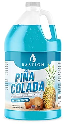 Bastion Foaming Antibacterial Hand Soap Refill – Pina Colada Scent
