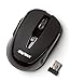 Compact Mouse, High-Precision Wireless Optical Mouse for Laptops and PC's. (by SHARKK)