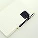 6pcs Traveler's Notebook Self-Adhesive Leather Pen Holder with Elastic Pen Loop for Notebooks, Journals,Calendars and Planners Journals (6 Colors)