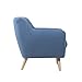 Mid Century Modern Tufted Button Living Room Accent Chair