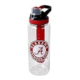 Cool Gear 32 Ounce Alabama Crimson Tide College Football Tailgate Water Bottle