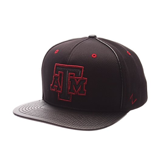 ZHATS NCAA Texas A&M Aggies Adult Men Ion Snapback,Adjustable,Black