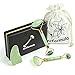 Neck Beauty Device & Facial Sculpting Tools Set of 3 - Neck Toning Exerciser + Jade Roller for Face + Gua Sha - to Improve Saggy Skin Rejuvenation & Double Chin, Define Jaw Line And Shape Vline