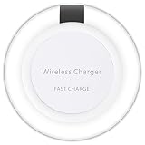 Wireless Charging Pad,DBtech W3 CE/FCC/RoHS 5W Qi Fast Wireless charger for Samsung Galaxy S7 S7 Edge S6 Edge+ Plus and All Enabled Devices (white)