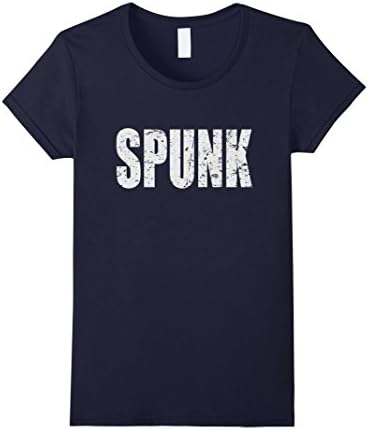 Womens SPUNK - Courage and Determination Medium Navy