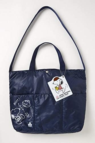 Amazon Co Jp Snoopy スヌーピー ラグビー日本代表 コラボ ２way トートバッグ 手提げバッグ パスケース付 ホビー 通販