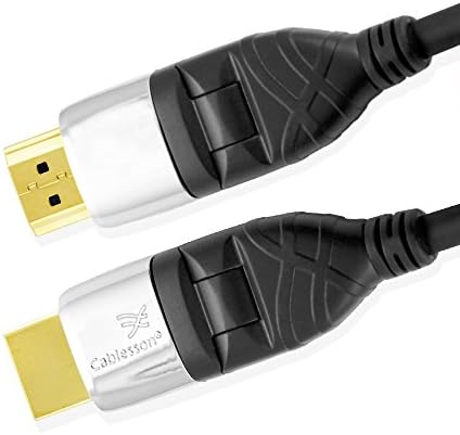 Ivuna Flex LATEST16.4 ft/5M HDMI Flexible Cable Adjustable Swivel &amp; Rotating 24K Gold Ethernet 1080P,4k2k, PS4,DVD,Blu-ray,SKY HD,VIRGIN BOX,UHD,PLASMA &amp; LED TV's,ARC,Dolby TrueHD Audio Transfer FLEX
