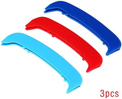 Vipithy Car Front Kidney Grille Grill Trim Stripe Cover Decoration For BMW E46 2002 2004