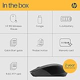 HP 150 Wireless Mouse 1600 DPI 2.4GHz Receiver Ambidextrous Black view 11