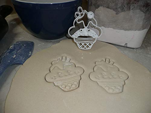 ICE CREAM CONE SUNDAE SWEET CUTE FACE COLD DESSERT SUMMER TREAT SNACK WAFER WAFFLE SUGAR PASTRY SPECIAL OCCASION COOKIE CUTTER BAKING TOOL 3D PRINTED MADE IN USA PR2365