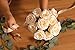 PARTY JOY Vintage Artificial Silk Rose Flower Bouquet Wedding Party Home Decor,Park of 10 (Champagne, 10Pcs)