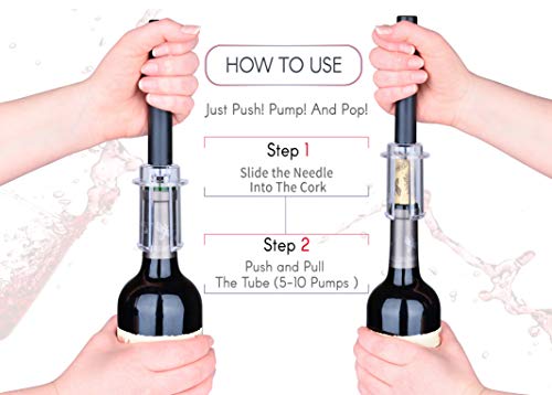 Amazingly Simple Wine Bottle Opener with Foil Cutter