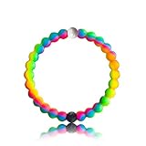 Fashion Silicone Wristband Energy Balance Rainbow for Family