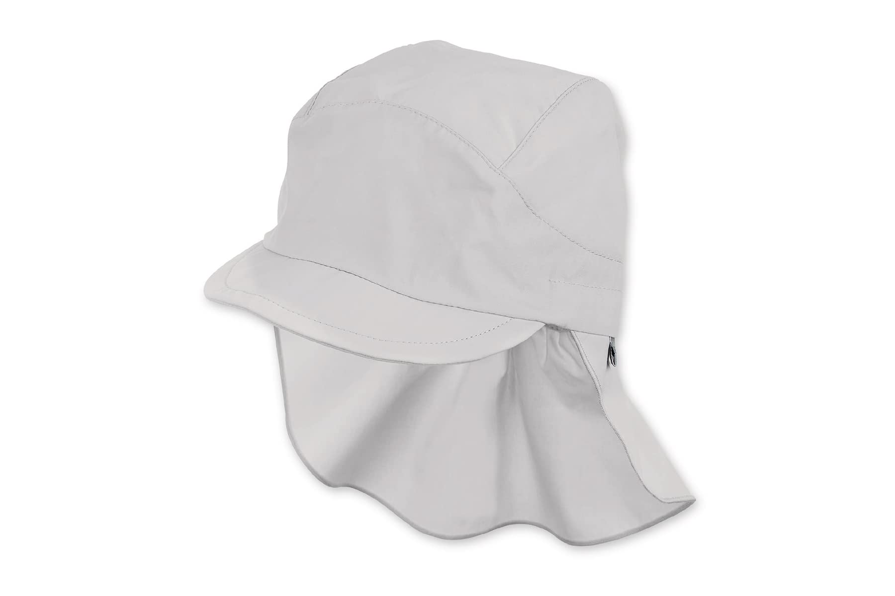 Sterntaler Unisex Baby Unisex Kid's Sombrero Con Protección De Cervicales Cowboy Hat, Four. Five (Size: 45) Cap, Grey (Lichtgrau 518), XXX-Large (Manufacturer Size: 45)