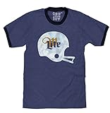 Miller Lite Helmet Logo | Soft Touch Tee-x-large  Denim Heather