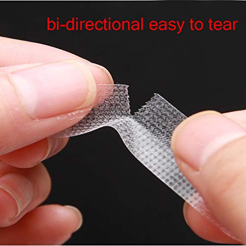 Zehhe 4 Rolls Clear Surgical Medical Tape 1 Inch x 10 Yards Dressing Used for First-Aid Surgical Incisions Wound Care etc, Water Resistant Latex-Free - Thumbnail 2