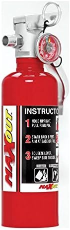 H3R Performance Maxout 1 lb Fire Extinguisher Red P/N MX100R