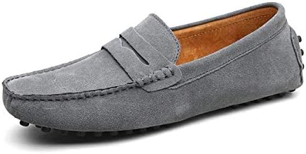 Brand Fashion Summer Style Men Loafers Genuine Leather Shoes Men Flats