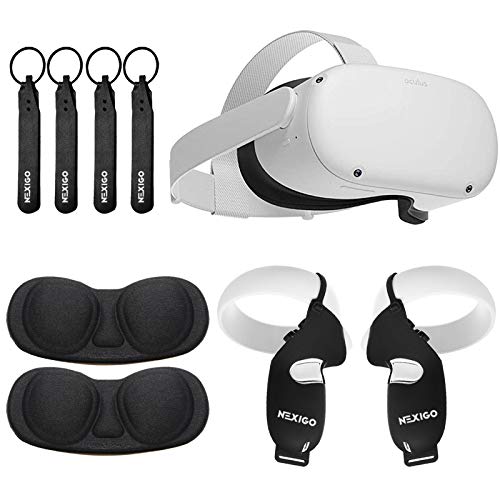 Oculus 2021 Newest Quest 2 VR Headset 256GB Holiday Bundle, Advanced