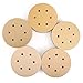 LotFancy 6 Inch 6 Hole Sanding Discs, 100PCS 60 80 120 150 220 Grit Sandpaper Assortment - Random Orbital Sander Pad, Hook and Loop Sand Paper