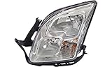 Evan-Fischer EVA13572023105 New Direct Fit Headlight Head Lamp Composite Clear Lens Halogen With Bulb(s) Driver Side Replaces OE# 6E5Z13008BD and Partslink# FO2502219