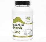 Calcium Pyruvate 750mg ~ 240 Capsules - No Additives ~ Naturetition Supplements