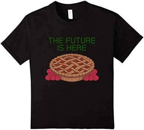 Kids Raspberry Pi - The Future Is Here T-Shirt 6 Black