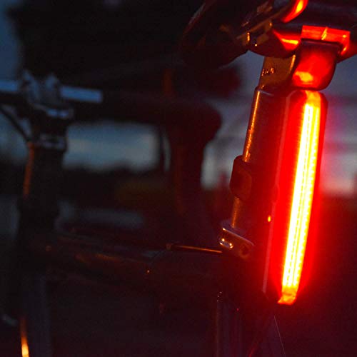 image for Whole Human Bright USB Rechargeable Bike Tail Light - IPX4 Weatherproo