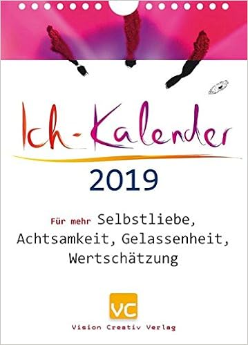 Ich Kalender 2019 Für Mehr Selbstliebe Achtsamkeit