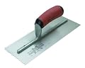 MARSHALLTOWN The Premier Line 780SD 11-Inch by 4-1/2-Inch Notched Trowel V with Curved DuraSoft Handle