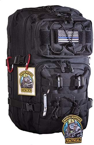 Monkey Mountain Tactical 40L MOLLE Large 3-Day Military Survival Bug Out Bag Rucksack Assault Pack