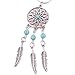 Iuhan® Fashion Bohemia Dreamcatcher Feather Keychain Bag Plush Key Ring Car Key Pendant