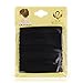 Seamless Durable Long-Lasting Elastic Hair Ties by Acorn Days (Pack of 12, Thin Black) PROMO CODE IN DESCRIPTION