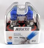 Nokya H13 / 9008 Arctic White Stage 1 7000K Halogen Headlight / Fog Light Car Light Bulb Replacement