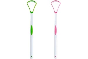 2 Pieces Tongue Scraper Professional Simple Coating Tongues Scrapers Useful