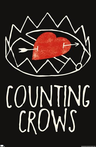 Trends International Counting Crows - Love Trap Wall Poster, 22.4L x 14.7W, Pre…