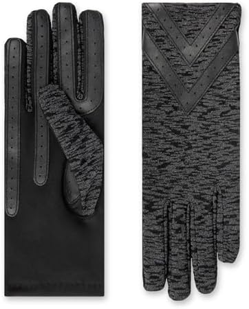 isotoner Women's Spandex Shortie Touchscreen Gloves - Waterproof